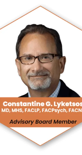 Hero Background for Constantine G. Lyketsos, MD, MHS, FACLP, FACPsych, FACNP